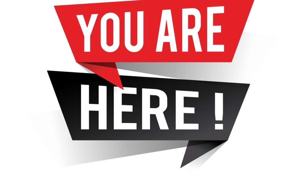 you are here